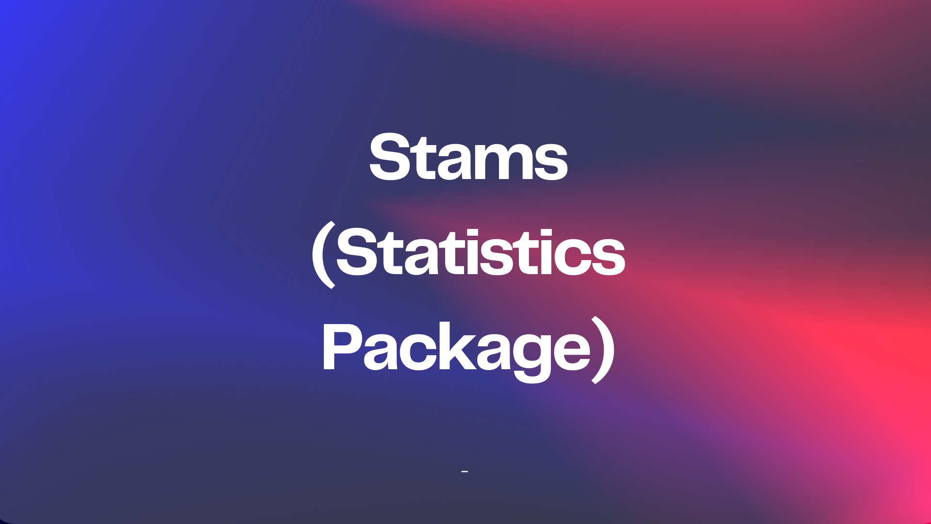 Stams